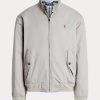 Chaquetas de sarga de algodón Ralph Lauren grises para hombre