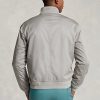 Chaquetas de sarga de algodón Ralph Lauren grises para hombre