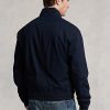 Chaquetas de sarga de algodón Ralph Lauren para hombre, color azul marino Chaquetas de sarga de algodón Ralph Lauren para hombre, color azul marino