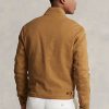 Chaquetas de sarga de espiga de mezcla de lino color caqui para hombre de Ralph Lauren