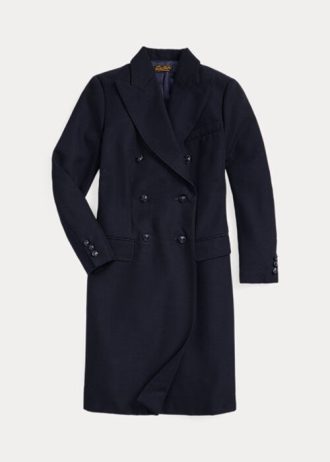 Chaquetas de sarga de lana Ralph Lauren para mujer en color azul marino Chaquetas de sarga de lana Ralph Lauren para mujer en color azul marino