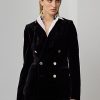 Chaquetas de terciopelo Ralph Lauren Camden negras para mujer Chaquetas de terciopelo Ralph Lauren Camden negras para mujer