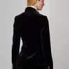 Chaquetas de terciopelo Ralph Lauren Camden negras para mujer Chaquetas de terciopelo Ralph Lauren Camden negras para mujer