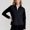 Chaquetas híbridas con cremallera completa Ralph Lauren negras para mujer Chaquetas híbridas con cremallera completa Ralph Lauren negras para mujer