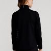 Chaquetas híbridas con cremallera completa Ralph Lauren negras para mujer Chaquetas híbridas con cremallera completa Ralph Lauren negras para mujer