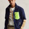 Chaquetas híbridas cortavientos Ralph Lauren para hombre en color azul marino Chaquetas híbridas cortavientos Ralph Lauren para hombre en color azul marino