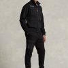 Chaquetas híbridas impermeables Ralph Lauren negras para hombre Chaquetas híbridas impermeables Ralph Lauren negras para hombre