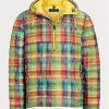 Chaquetas impermeables plegables a cuadros multicolor de Ralph Lauren para hombre Chaquetas impermeables plegables a cuadros multicolor de Ralph Lauren para hombre