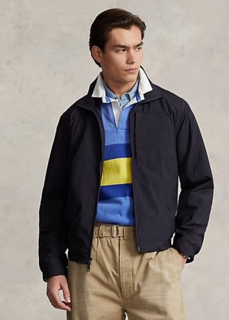 Chaquetas impermeables plegables Ralph Lauren negras para hombre