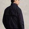 Chaquetas impermeables plegables Ralph Lauren negras para hombre Chaquetas impermeables plegables Ralph Lauren negras para hombre