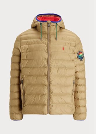 Chaquetas impermeables plegables Ralph Lauren para hombre en color caqui