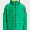 Chaquetas impermeables plegables Ralph Lauren para hombre en color verde