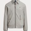 Chaquetas impermeables plegables Ralph Lauren para hombre en gris