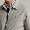 Chaquetas impermeables plegables Ralph Lauren para hombre en gris