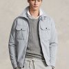 Chaquetas impermeables Ralph Lauren grises para hombre Chaquetas impermeables Ralph Lauren grises para hombre
