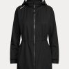 Chaquetas impermeables Ralph Lauren negras para mujer Chaquetas impermeables Ralph Lauren negras para mujer