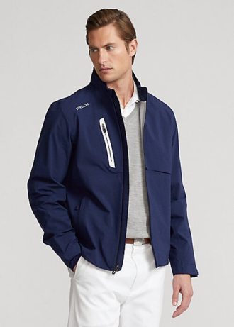 Chaquetas impermeables Ralph Lauren para hombre en color azul marino