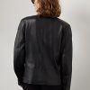 Chaquetas moteras de piel de cordero Ralph Lauren Keven para mujer, color negro Chaquetas moteras de piel de cordero Ralph Lauren Keven para mujer, color negro