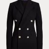 Chaquetas negras de mezcla de lana Ralph Lauren Camden para mujer Chaquetas negras de mezcla de lana Ralph Lauren Camden para mujer