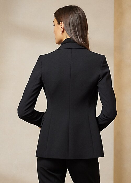 Chaquetas negras de mezcla de lana Ralph Lauren Camden para mujer Chaquetas negras de mezcla de lana Ralph Lauren Camden para mujer