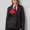 Chaquetas negras de tafetán de seda Ralph Lauren Doma para mujer Chaquetas negras de tafetán de seda Ralph Lauren Doma para mujer