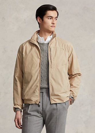 Chaquetas plegables impermeables Ralph Lauren beige para hombre