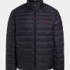 Chaquetas plegables Ralph Lauren negras para hombre Chaquetas plegables Ralph Lauren negras para hombre