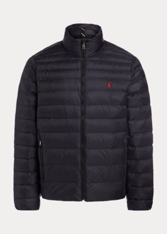 Chaquetas plegables Ralph Lauren negras para hombre