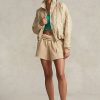 Chaquetas plegables Ralph Lauren Ripstop beige para mujer Chaquetas plegables Ralph Lauren Ripstop beige para mujer