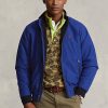 Chaquetas Ralph Lauren azules con mangas raglán para hombre Chaquetas Ralph Lauren azules con mangas raglán para hombre