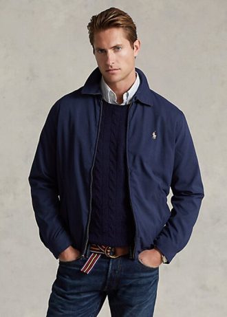Chaquetas Ralph Lauren Bi-Swing para hombre en azul marino