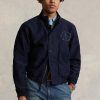 Chaquetas Ralph Lauren con gráficos de color azul marino para hombre Chaquetas Ralph Lauren con gráficos de color azul marino para hombre