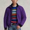 Chaquetas Ralph Lauren con mangas raglán moradas para hombre Chaquetas Ralph Lauren con mangas raglán moradas para hombre