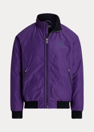 Chaquetas Ralph Lauren con mangas raglán moradas para hombre