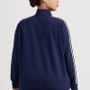 Chaquetas Ralph Lauren de felpa francesa con cremallera completa para mujer en azul marino
