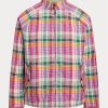 Chaquetas reversibles de sarga de madrás de Ralph Lauren para hombre en gris