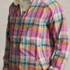 Chaquetas reversibles de sarga de madrás de Ralph Lauren para hombre en gris