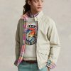 Chaquetas reversibles de sarga de madrás de Ralph Lauren para hombre en gris