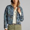 Chaquetas tipo suéter con patchwork de Ralph Lauren para mujer en azul Chaquetas tipo suéter con patchwork de Ralph Lauren para mujer en azul