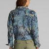 Chaquetas tipo suéter con patchwork de Ralph Lauren para mujer en azul Chaquetas tipo suéter con patchwork de Ralph Lauren para mujer en azul
