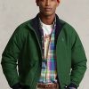 Chaquetas verdes de manga raglán Ralph Lauren para hombre
