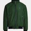 Chaquetas verdes de manga raglán Ralph Lauren para hombre