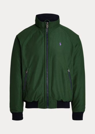 Chaquetas verdes de manga raglán Ralph Lauren para hombre