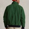 Chaquetas verdes de manga raglán Ralph Lauren para hombre