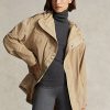 Cortavientos impermeable ripstop amarillo Ralph Lauren para mujer Cortavientos impermeable ripstop amarillo Ralph Lauren para mujer
