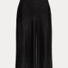 Faldas acampanadas de terciopelo Ralph Lauren negras para mujer Faldas acampanadas de terciopelo Ralph Lauren negras para mujer