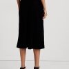 Faldas acampanadas de terciopelo Ralph Lauren negras para mujer Faldas acampanadas de terciopelo Ralph Lauren negras para mujer