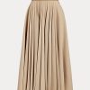 Faldas de franela elástica Witley de Ralph Lauren en beige para mujer Faldas de franela elástica Witley de Ralph Lauren en beige para mujer
