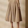 Faldas de franela elástica Witley de Ralph Lauren en beige para mujer Faldas de franela elástica Witley de Ralph Lauren en beige para mujer