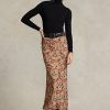 Faldas de georgette arrugadas con flores de Ralph Lauren para mujer Faldas de georgette arrugadas con flores de Ralph Lauren para mujer